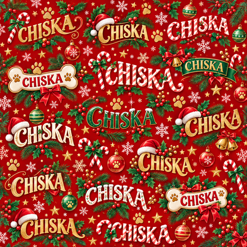 Bandana Navideña Personalizada para Mascota - Edición Especial Q4