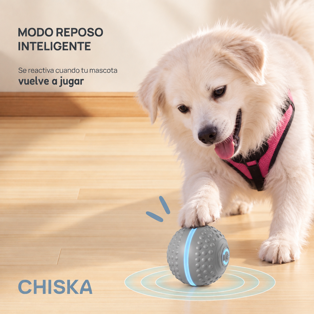 PawBounce™ | Pelota Interactiva para Perros